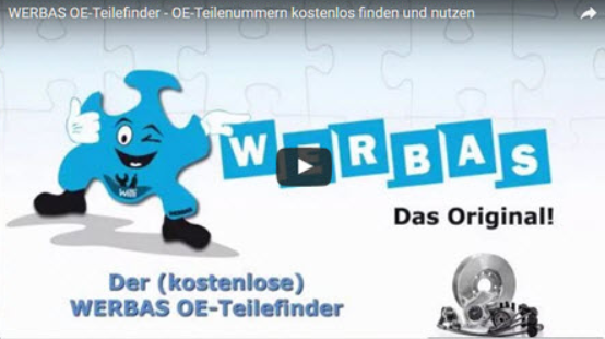 Bild: Video OE-Teilefionder in WERBAS